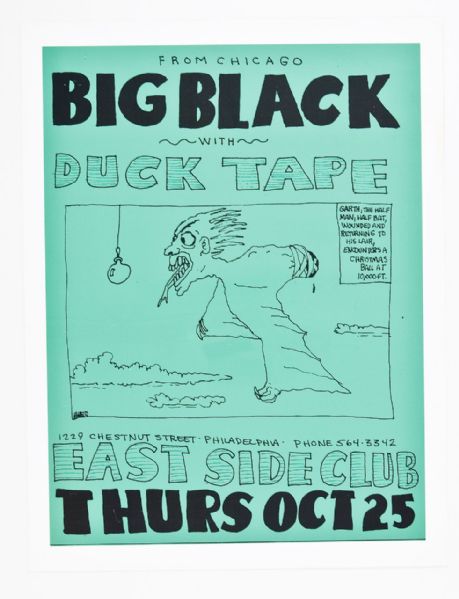 Big Black at East Side Club Orignal Poster